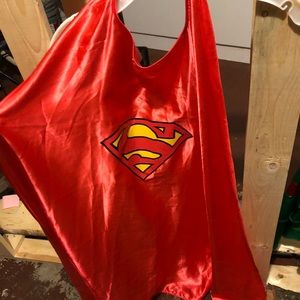 Superman costume cape